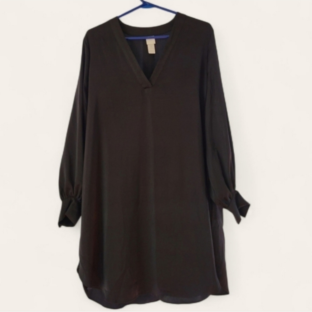 H&M Black Long Sleeve Dress - Picture 5 of 5